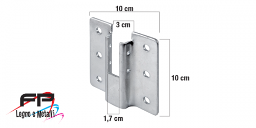 Supporto registrabile 100 x 100 per motori ø 55